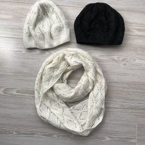 Beanie and scarf bundle